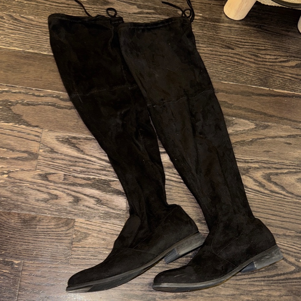 Black Over-the-Knee Boots